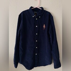 Boys Navy Blue Shirt Polo by Ralph Lauren